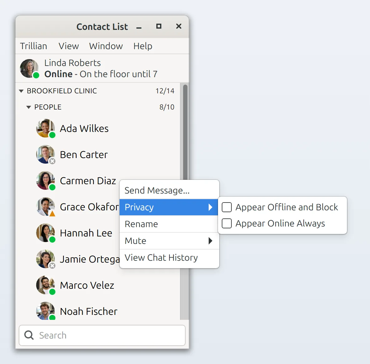 Two new contact options