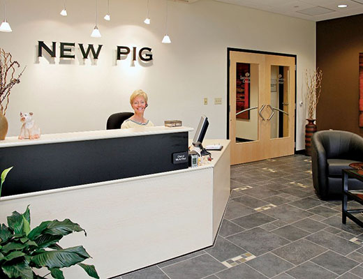 Picture of a woman working at New Pig